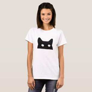 Peeking Cat T-Shirt