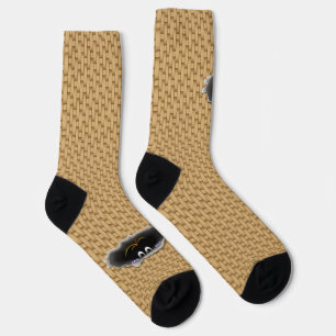 Peeking Creature Socks
