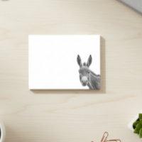 Peeking Donkey Cute 