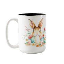 Peeking Easter Bunny