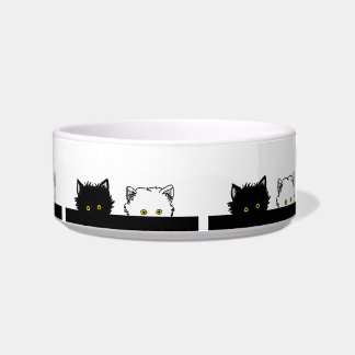 Peeking Kittens Bowl