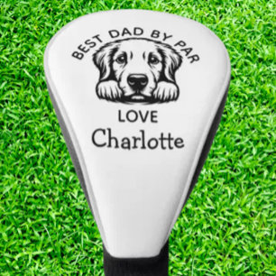 Peeking  Labrador Puppy Customise  Golf Head Cover
