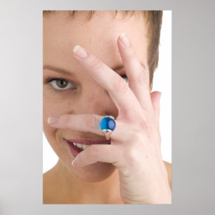 Peeking Through Poster