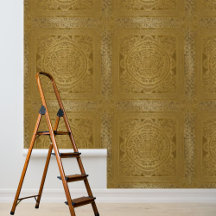 Peel and stick Indian inspired design gold