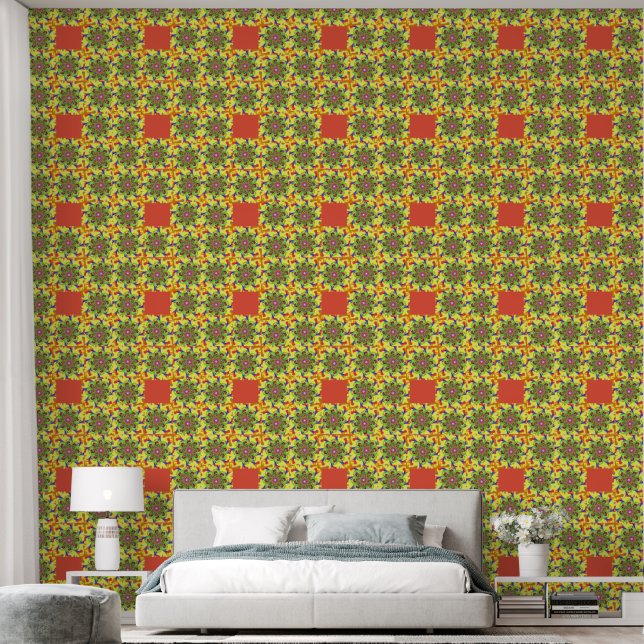 Peel and Stick Wallpaper 38 - A Bit Rusty (Bedroom)