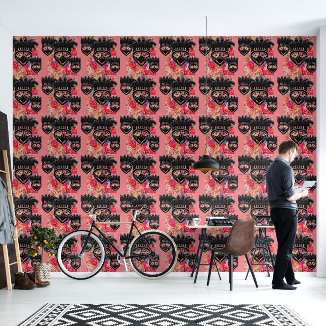 Peel and Stick Wallpaper 75 - Peeps (Living Room)