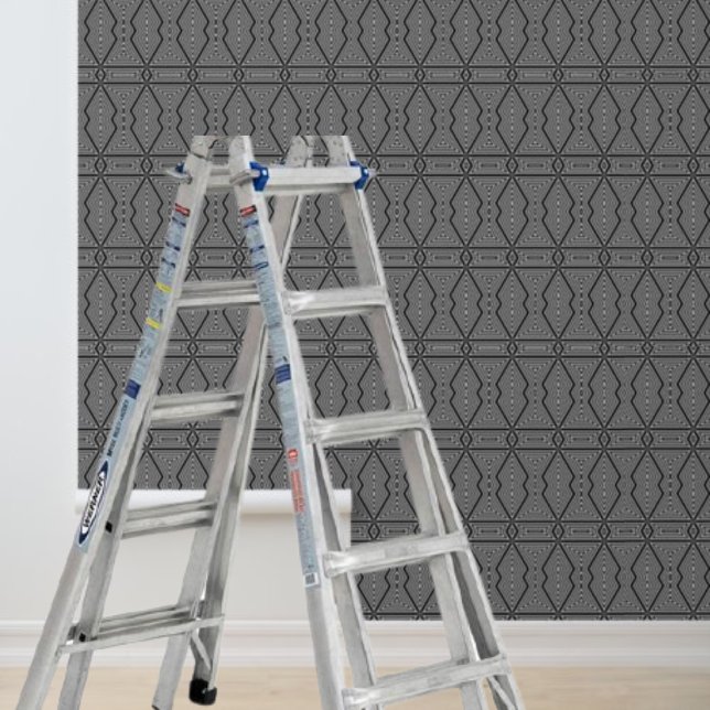 Peel and Stick Wallpaper Black White Stripes  (Peel and Stick Wallpaper Black White Stripes Wallpaper)