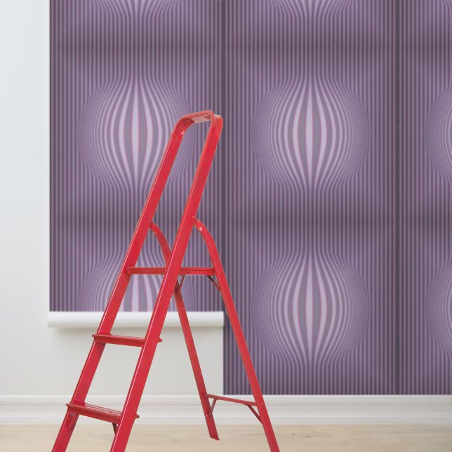 Peel and Stick Wallpaper Purple Circles Stripes (Peel and Stick Wallpaper Purple Circles Stripes Wallpaper)