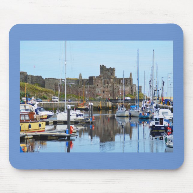 Peel castle mouse mat (Front)