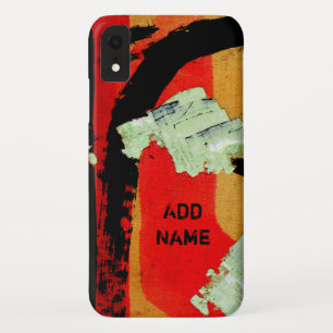 Peeled Wall Ad iPhone XR Case