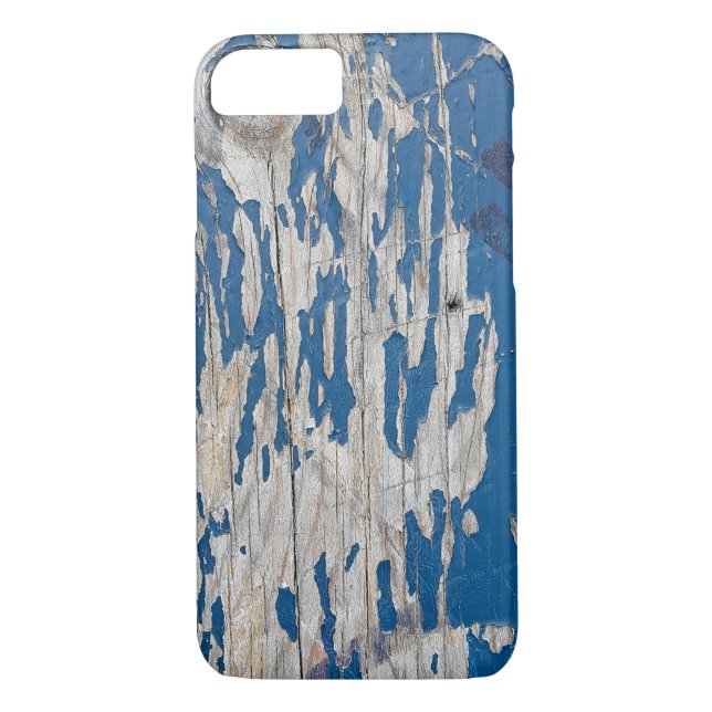 peeling blue paint Case-Mate iPhone case (Back)