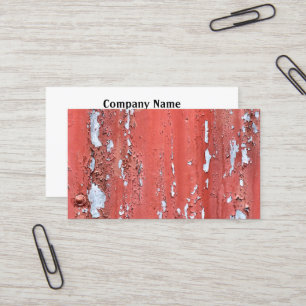 PEELING PAINT BUSINESS CARD