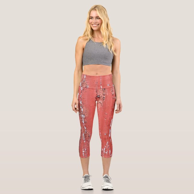 PEELING PAINT CAPRI LEGGINGS (Front)