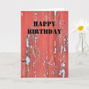 PEELING PAINT CARD