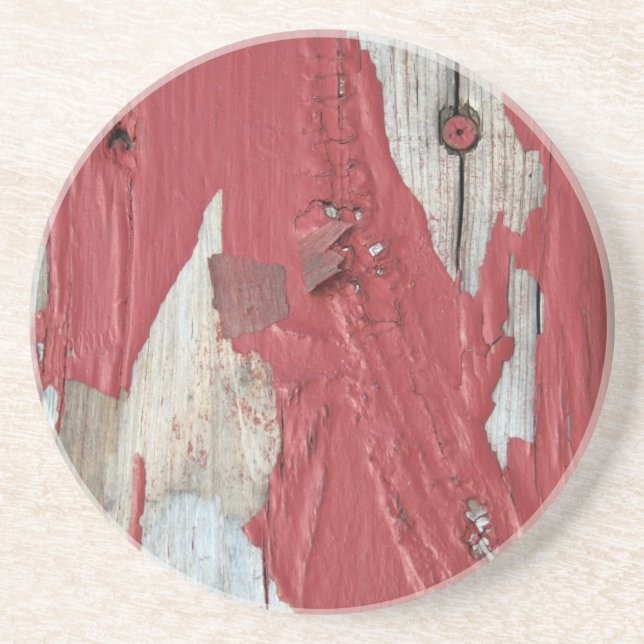 Peeling Paint Coaster (Front)