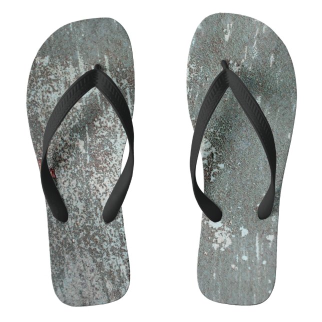 Peeling Paint Flip Flops (Footbed)