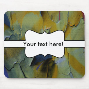 Peeling paint mouse mat