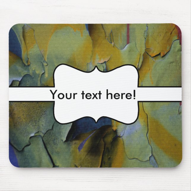 Peeling paint mouse mat (Front)