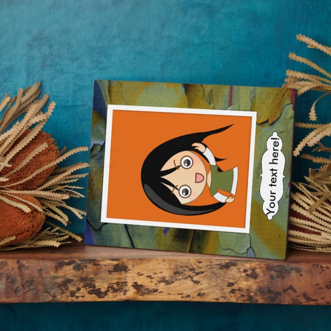 Peeling paint plaque (Side)