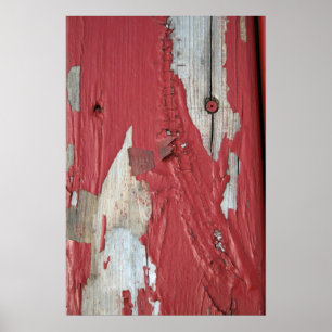 Peeling Paint Poster
