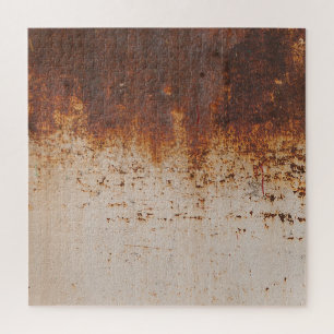 Peeling paint, rusty wall texture. jigsaw puzzle