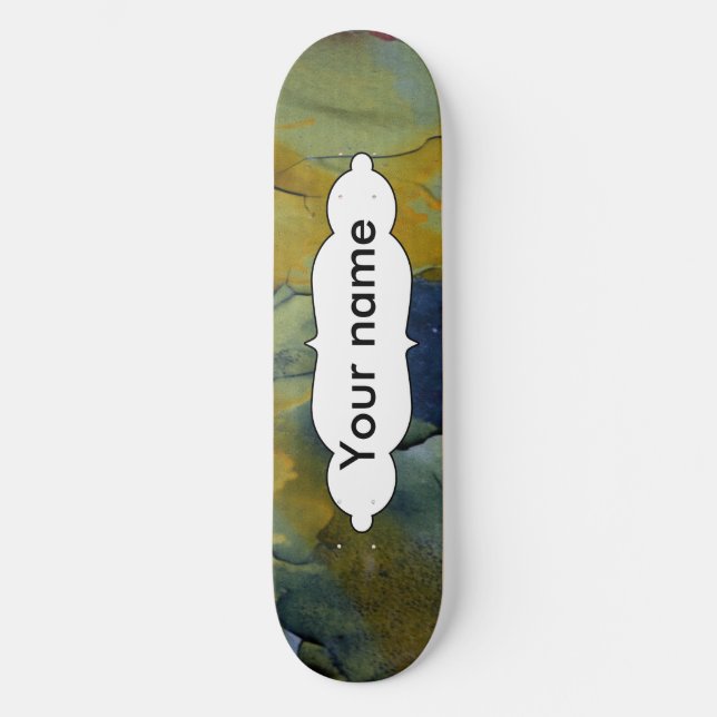 Peeling paint skateboard (Front)