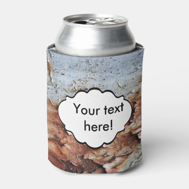 Peeling paint texture can cooler (Can Front)