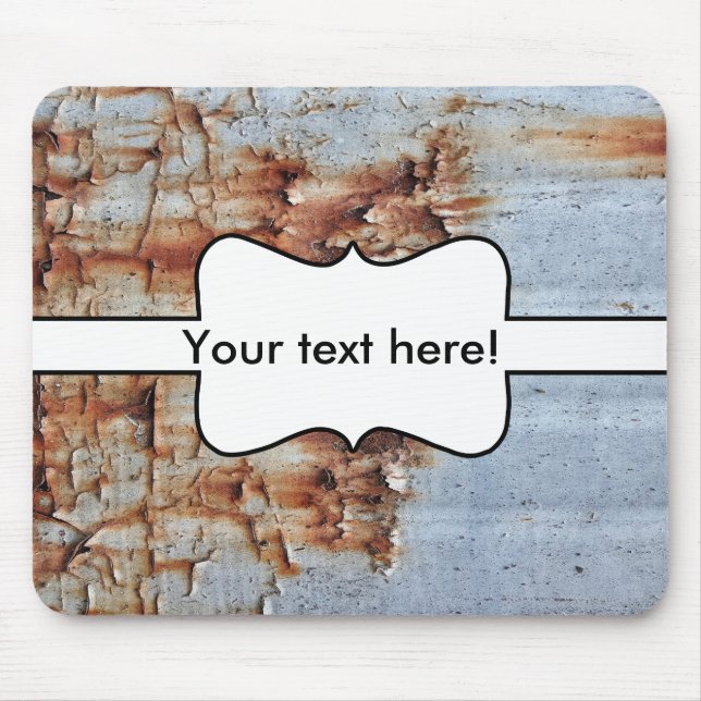 Peeling paint texture mouse mat (Front)