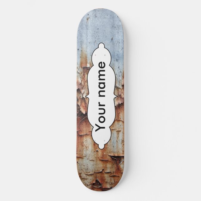 Peeling paint texture skateboard (Front)