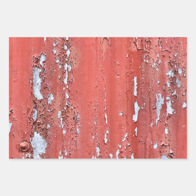 PEELING PAINT WRAPPING PAPER SHEET (Front)