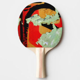 Peeling Poster Ping Pong Paddle