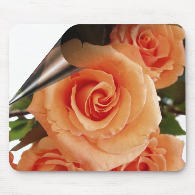 Peeling Rose Mouse Mat (Front)