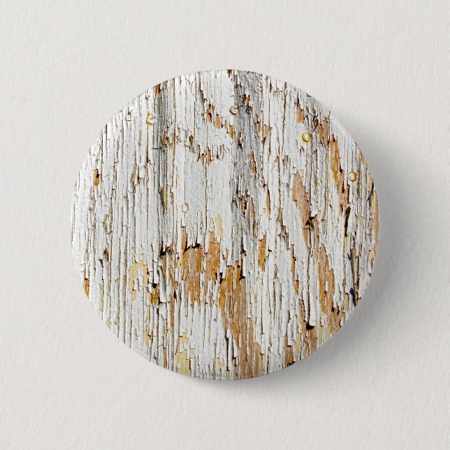 Peeling White Paint Abstract 6 Cm Round Badge (Front)