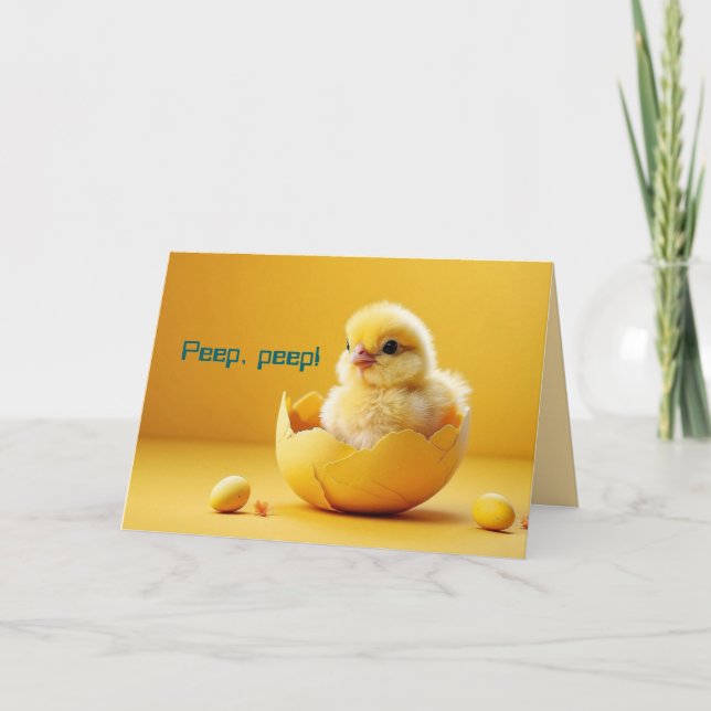 PEEP - ANYONE EASTER CARD (Front)