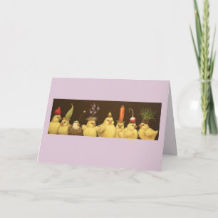 Peep festival card