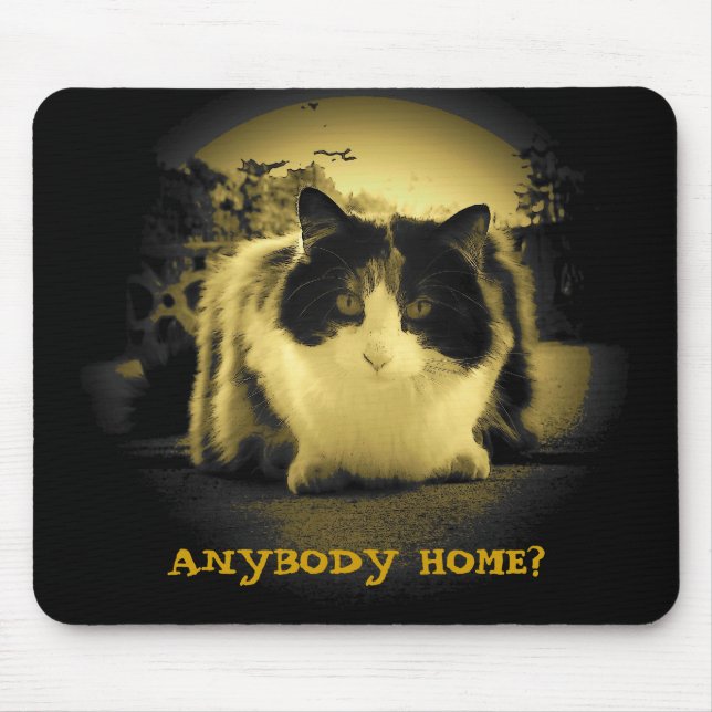 Peep Hole Mouser Mouse Mat (Front)