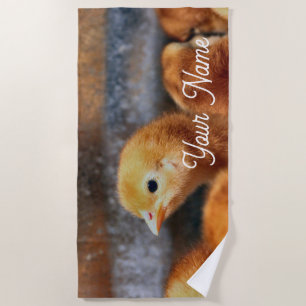 Peep peep beach towel