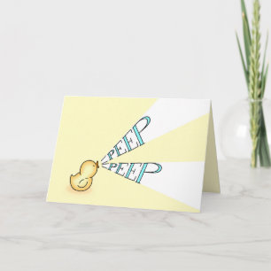 Peep Peep Little Chick, Easter Card