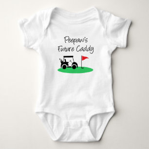 Peepaw's Future Caddy Baby Bodysuit