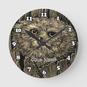 Peeper Owl clock  