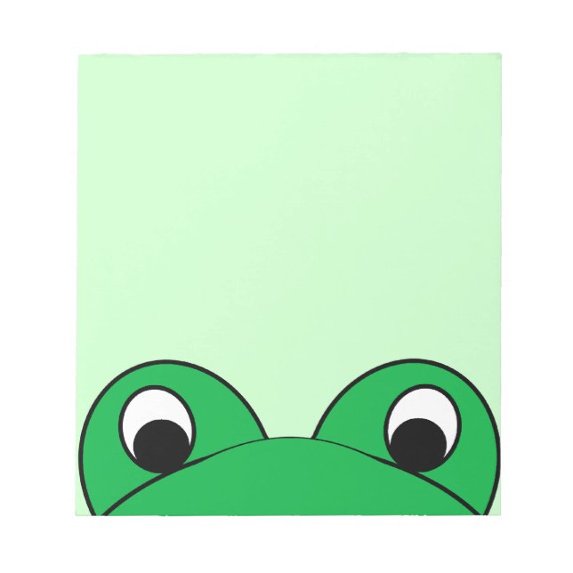 Peeping Frog Notepad (Front)