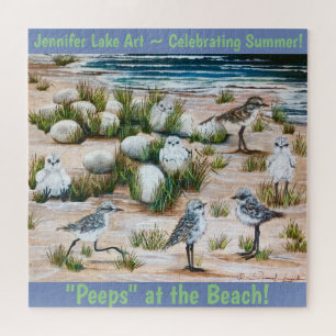 Peeps at the Beach Puzzle
