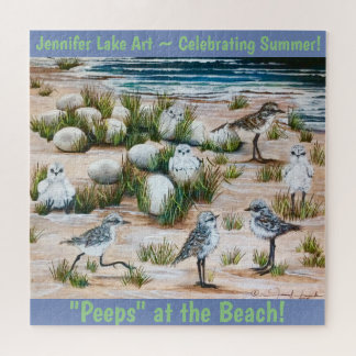 Peeps at the Beach Puzzle