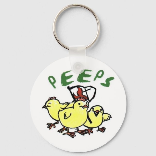 PEEPS Key Chain (Front)