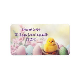 Peeps & Packages: Sweet Easter Delivery Label