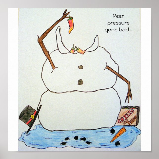 Peer pressure gone bad... poster (Front)