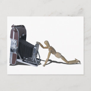 PeeringIntoVintageCamera072714 copy.png Postcard