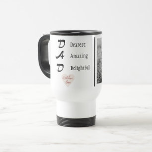 Peersonalized Dad Travel Mug   Father's Day Gift