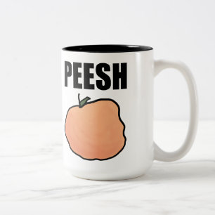 PEESH Two-Tone COFFEE MUG