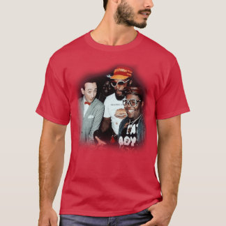 Peewee Herman Fat Boys with Mr 1985 funny T-Shirt